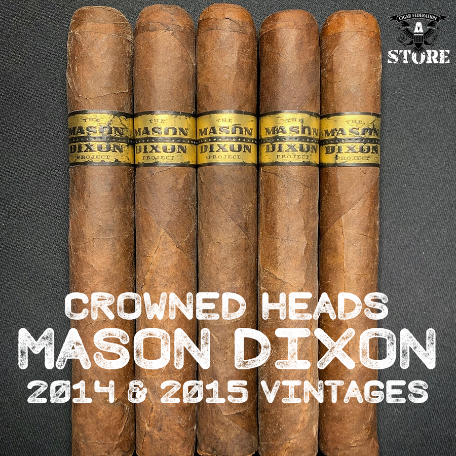 VINTAGE Crowned Heads Mason Dixon Project 2014 & 2015