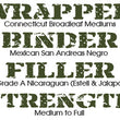 Load image into Gallery viewer, Nica Rustica Connecticut Broadleaf Mediums Wrapper