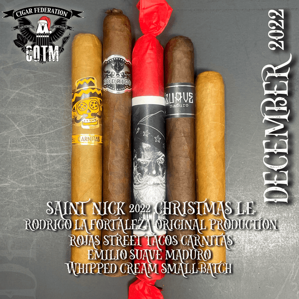 DECEMBER 2022 COTM - Cigar Federation