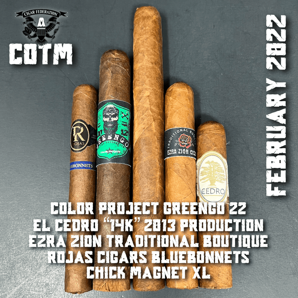 FEBRUARY 2022 COTM - Cigar Federation