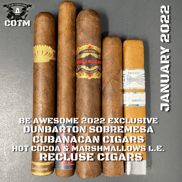 JANUARY 2022 COTM - Cigar Federation