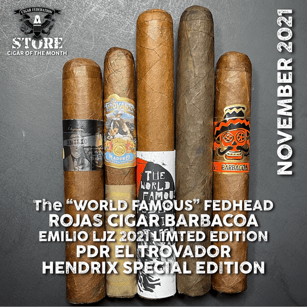 NOVEMBER 2021 COTM - Cigar Federation