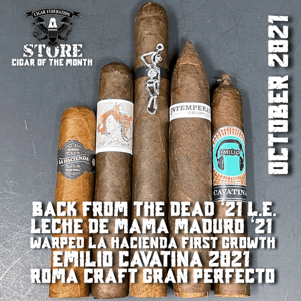 OCTOBER 2021 COTM - Cigar Federation