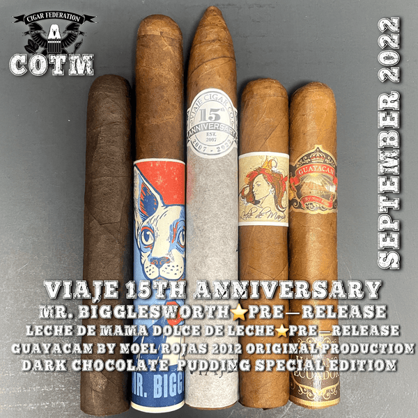 SEPTEMBER 2022 COTM - Cigar Federation