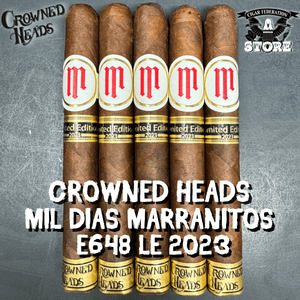 CROWNED HEADS MIL DIAS MARRANITOS E648 LE 2023 - Cigar Federation