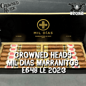 CROWNED HEADS MIL DIAS MARRANITOS E648 LE 2023 - Cigar Federation