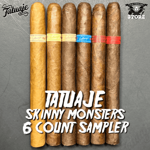 TATUAJE SKINNY MONSTER 6 - COUNT SAMPLER - Cigar Federation