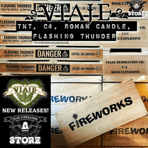 VIAJE 2023 TNT, C4, FLASHING THUNDER, ROMAN CANDLE - Cigar Federation