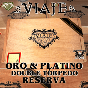 VIAJE PLATINO RESERVA DOUBLE TORPEDO - Cigar Federation