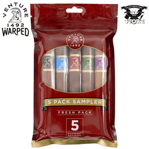 WARPED VENTURE 1492 FRESH PACK SAMPLER - Cigar Federation