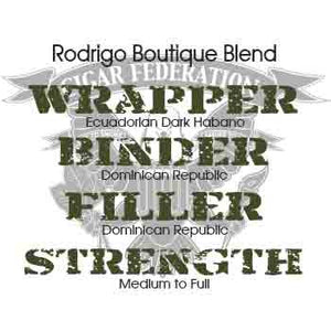 Rodrigo Boutique Blend Ecuadorian Dark Habano