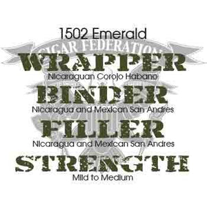1502 Cigars Emerald - Cigar Federation