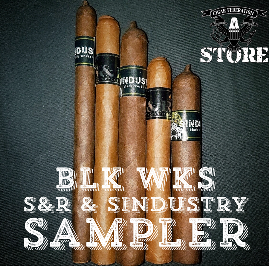 BLK WKS Studio S&R and Sindustry Sampler