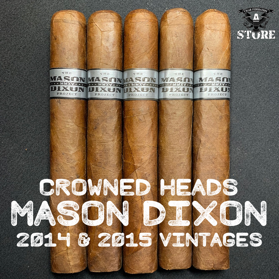 VINTAGE Crowned Heads Mason Dixon Project 2014 & 2015