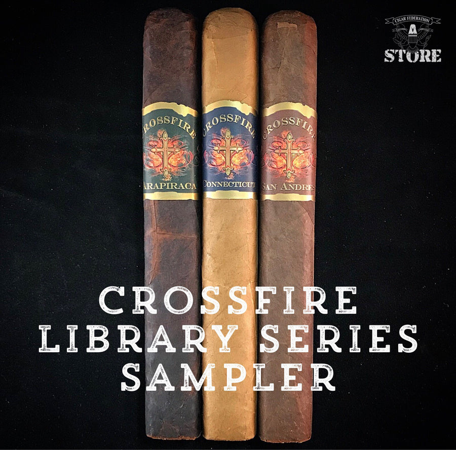 Crossfire Cigars Library Series Sampler