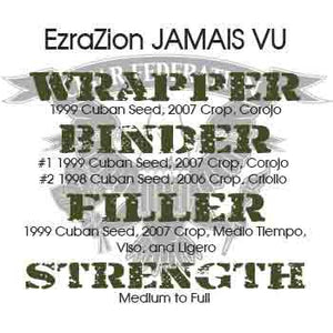 Ezra Zion Jamais Vu Corojo wrapper