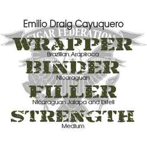 Emilio Draig Cayuquero Brazilian Arapiraca wrapper
