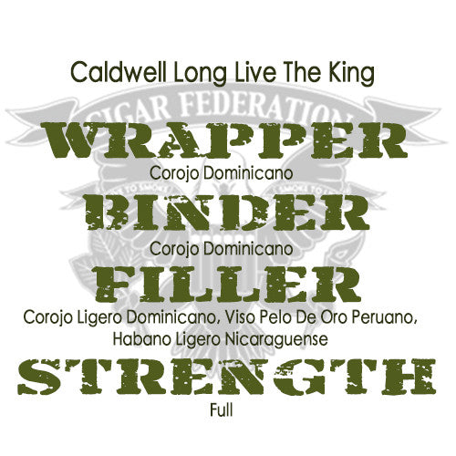 Caldwell Long Live The King WBFS