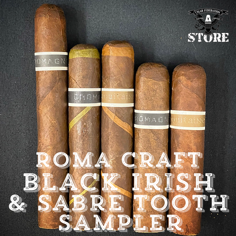 RoMa Craft BLACK IRISH & SABRE TOOTH Sampler