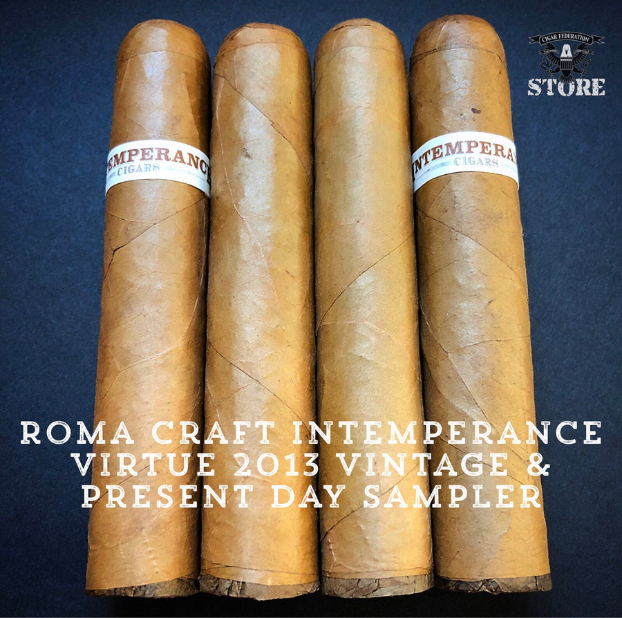 RoMa Craft Intemperance Virtue 2013 Vintage and Present Day Sampler