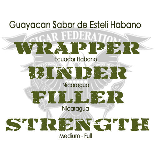 Guayacan Sabor de Esteli with Habano wrapper