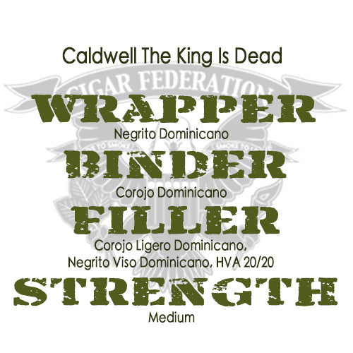 Caldwell The King is Dead WBFS