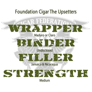 Foundation Cigar Co. The Upsetters WBFS