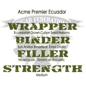 ACME Premier Ecuador - Cigar Federation
