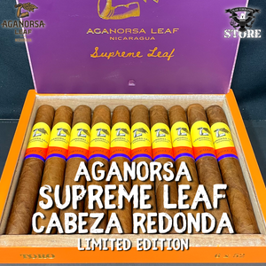 AGANORSA SUPREME LEAF CABEZA REDONDA - Cigar Federation
