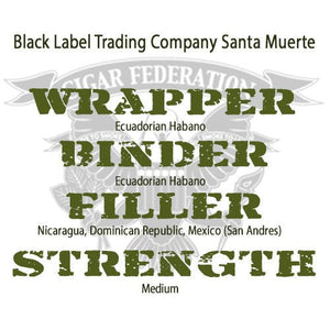 BLACK LABEL SANTA MUERTE 2023 - Cigar Federation