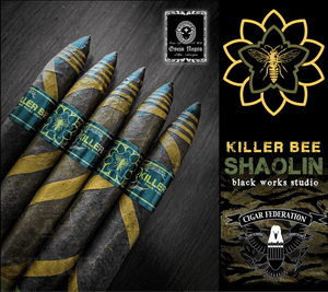 BLK WKS Killer Bee SHAOLIN - Cigar Federation