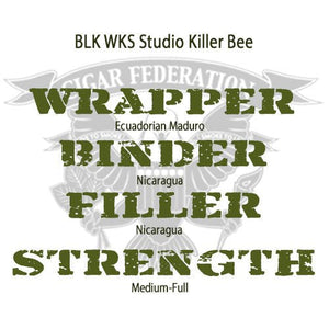 BLK WKS Studio Killer Bee - Cigar Federation