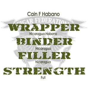 Cain F Habano - Cigar Federation