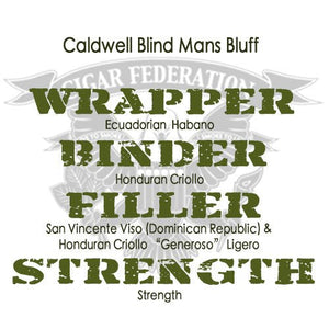 Caldwell Blind Man's Bluff Toro Deluxe LE - Cigar Federation