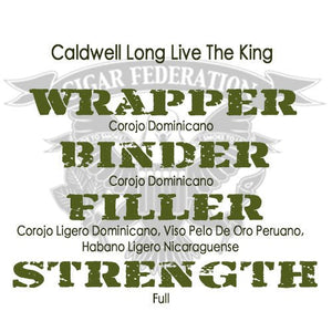Caldwell Long Live the King MAD MOFO L.E. - Cigar Federation