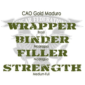 CAO Gold Maduro - Cigar Federation