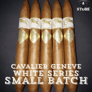 Cavalier Geneve White Series SMALL BATCH Salomones - Cigar Federation