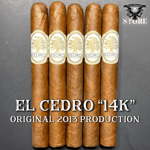 EL CEDRO “14K” - Original 2013 Production - Cigar Federation
