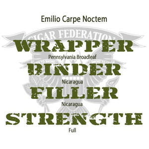 Emilio Cigars Carpe Noctem - Cigar Federation