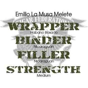 Emilio Cigars La Musa Melete - Cigar Federation