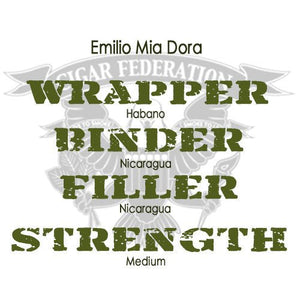 Emilio Cigars Mia Dora - Cigar Federation
