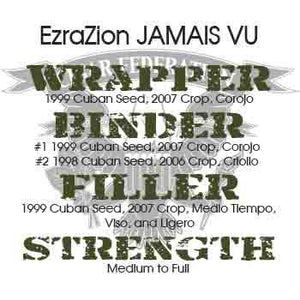 Ezra Zion Jamais Vu - Cigar Federation