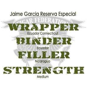 Jaime Garcia Reserva Especial - Cigar Federation