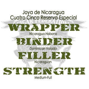 Joya de Nicaragua Cuatro Cinco Reserva Especial - Cigar Federation