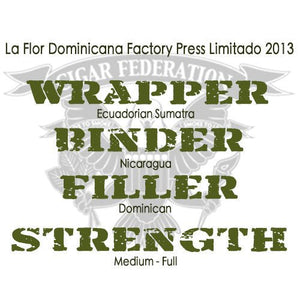 LFD Factory Press Limitado 2013 - Cigar Federation