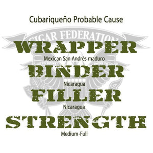 probable - cause - by - cubariqueno - cigar - company - Cigar Federation