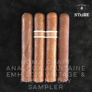 RoMa Craft Analogy Aquitaine EMH 2013 Vintage and Present Day Sampler - Cigar Federation