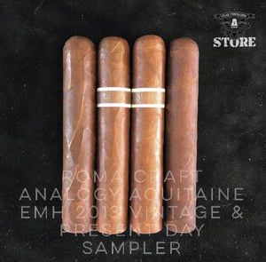 RoMa Craft Analogy Aquitaine EMH 2013 Vintage and Present Day Sampler - Cigar Federation