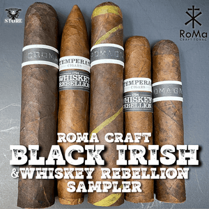 RoMa Craft BLACK IRISH & WHISKEY REBELLION Sampler - Cigar Federation