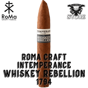RoMa Craft Intemperance Whiskey Rebellion 1794 - Cigar Federation